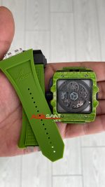 Hublot Square Bang Unico Pistachio Green Carbon Chronograph 45mm