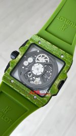 Hublot Square Bang Unico Pistachio Green Carbon Chronograph 45mm