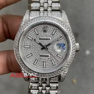 Rolex Datejust Diamond Jubilee 41 mm Replika Saat