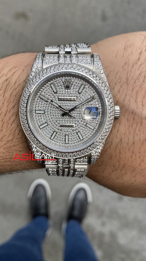 Rolex Datejust Diamond Jubilee 41 mm Replika Saat Rolex Datejust Diamond Jubilee 41 mm Replika Saat