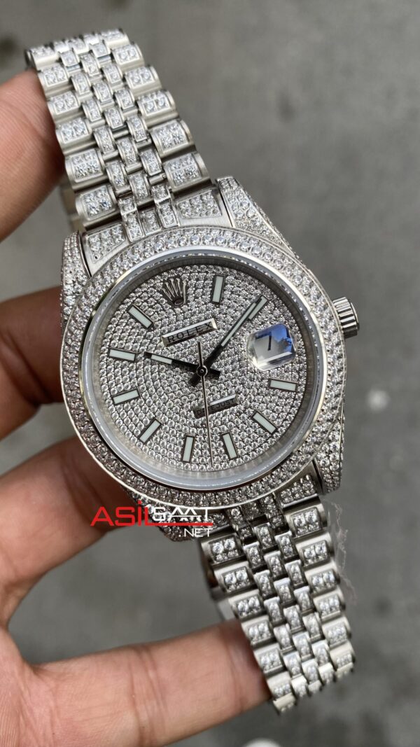 Rolex Datejust Diamond Jubilee 41 mm Replika Saat Rolex Datejust Diamond Jubilee 41 mm Replika Saat