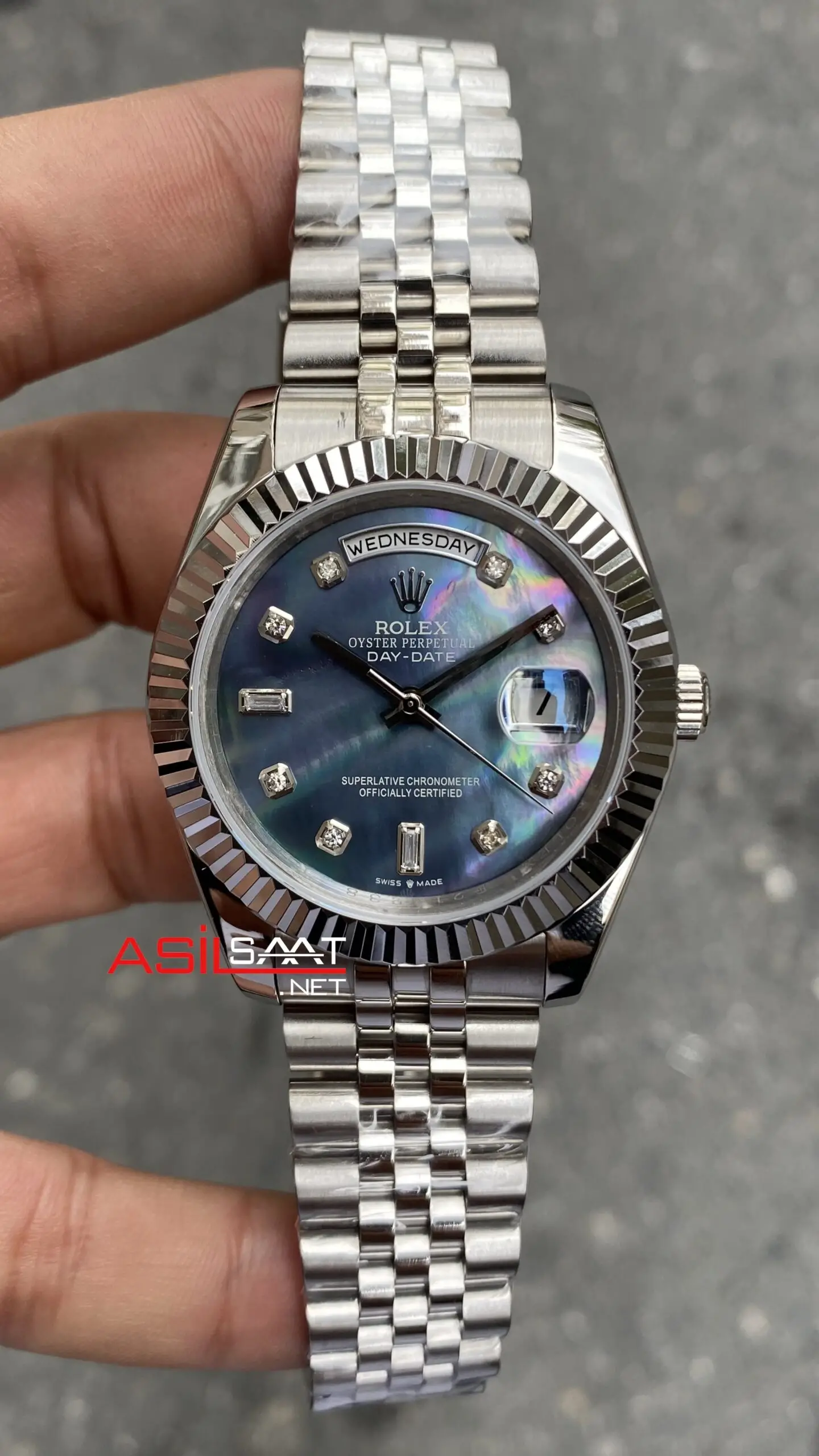 Rolex Day Date Ta l Jubilee 118239 Replika Saat