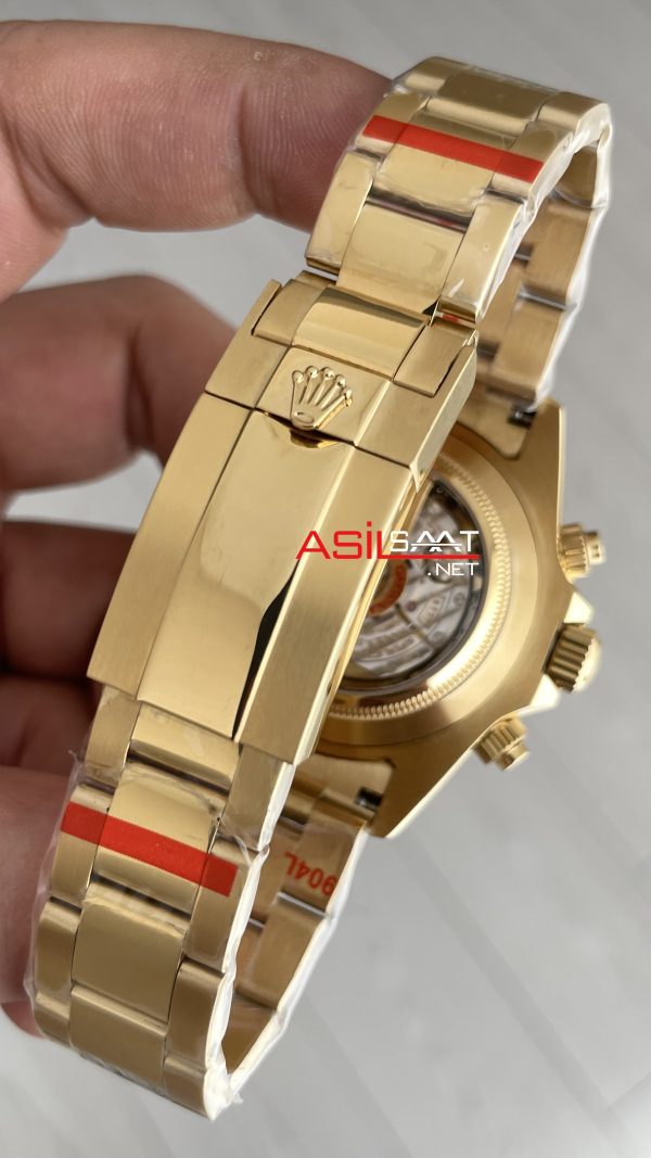 Rolex Daytona Cosmograph 126508 Gold Beyaz 40mm Replika Saat Rolex Daytona Cosmograph 126508 Gold Beyaz 40mm Replika Saat
