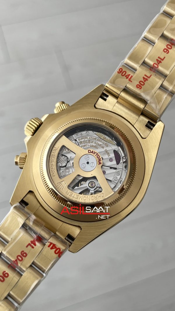 Rolex Daytona Cosmograph 126508 Gold Beyaz 40mm Replika Saat Rolex Daytona Cosmograph 126508 Gold Beyaz 40mm Replika Saat
