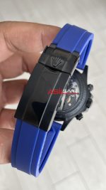 Rolex Daytona Juan Pablo Montoya Oysterflex PVD Mavi 42mm Replika Saat