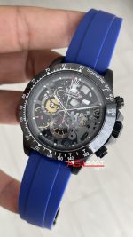 Rolex Daytona Juan Pablo Montoya Oysterflex PVD Mavi 42mm Replika Saat