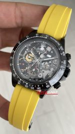 Rolex Daytona Juan Pablo Montoya Oysterflex PVD Sarı 42mm Replika Saat