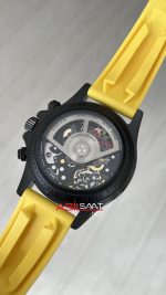 Rolex Daytona Juan Pablo Montoya Oysterflex PVD Sarı 42mm Replika Saat