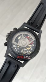 Rolex Daytona Juan Pablo Montoya Oysterflex PVD Siyah 42mm Replika Saat