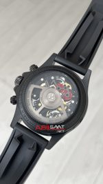 Rolex Daytona Juan Pablo Montoya Oysterflex PVD Siyah 42mm Replika Saat