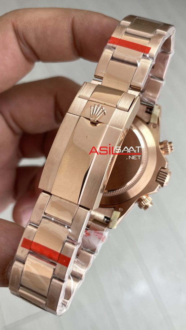 Rolex Daytona Rainbow 116595RBOW Rose 40mm Replika Saat Rolex Daytona Rainbow 116595RBOW Rose 40mm Replika Saat