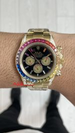 Rolex Daytona Rainbow 126598RBOW Replika Saat