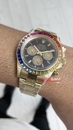 Rolex Daytona Rainbow 126598RBOW Replika Saat