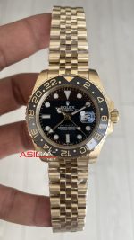 Rolex Gmt Master II 126718GRNR Jubilee Gold 40mm Replika Saat