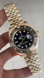 Rolex Gmt Master II 126718GRNR Jubilee Gold 40mm Replika Saat