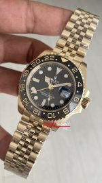 Rolex Gmt Master II 126718GRNR Jubilee Gold 40mm Replika Saat