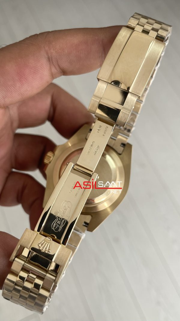 Rolex Gmt Master II 126718GRNR Jubilee Gold 40mm Replika Saat Rolex Gmt Master II 126718GRNR Jubilee Gold 40mm Replika Saat