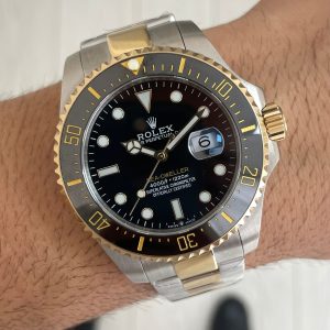 Rolex Sea Dweller 126603 Two Tone Gold 43mm Replika Saat