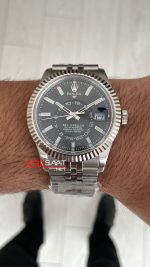 Rolex Sky Dweller Siyah 336934 Jubilee 42mm Swiss ETA Saat