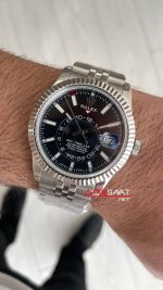 Rolex Sky Dweller Siyah 336934 Jubilee 42mm Swiss ETA Saat