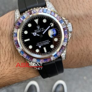 Rolex Yacht Master Rainbow 40 mm Replika Saat