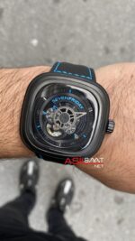 SevenFriday Priors Court P Serisi PVD Black Replika Saat