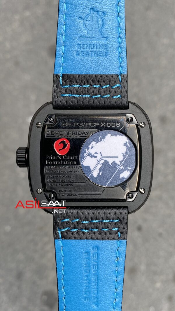 SevenFriday Priors Court P Serisi PVD Black Replika Saat
