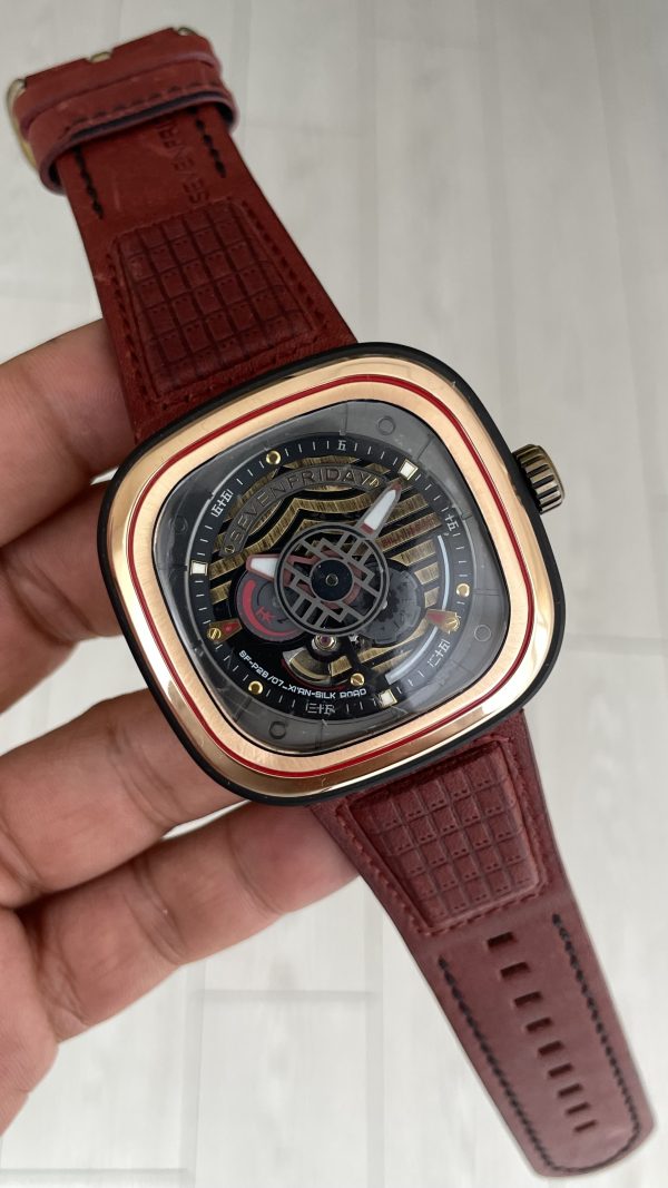 SevenFriday Silk Road Xi an P Series P2B/07 Rosegold 47mm Replika Saat SevenFriday Silk Road Xi an P Series P2B/07 Rosegold 47mm Replika Saat