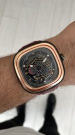 SevenFriday Silk Road Xi an P Series P2B/07 Rosegold 47mm Replika Saat