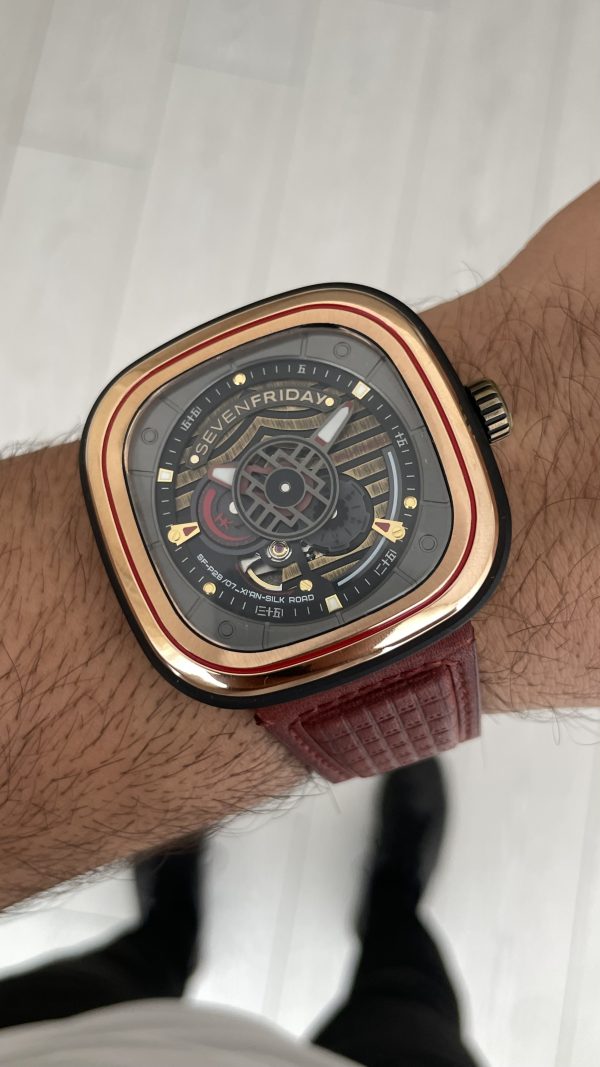 SevenFriday Silk Road Xi an P Series P2B/07 Rosegold 47mm Replika Saat SevenFriday Silk Road Xi an P Series P2B/07 Rosegold 47mm Replika Saat