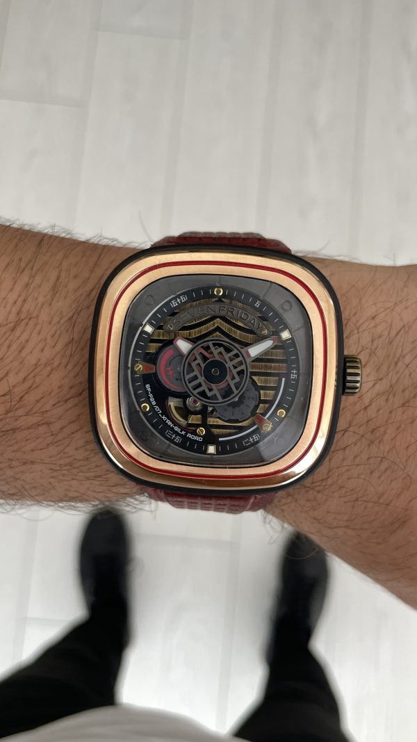 SevenFriday Silk Road Xi an P Series P2B/07 Rosegold 47mm Replika Saat SevenFriday Silk Road Xi an P Series P2B/07 Rosegold 47mm Replika Saat
