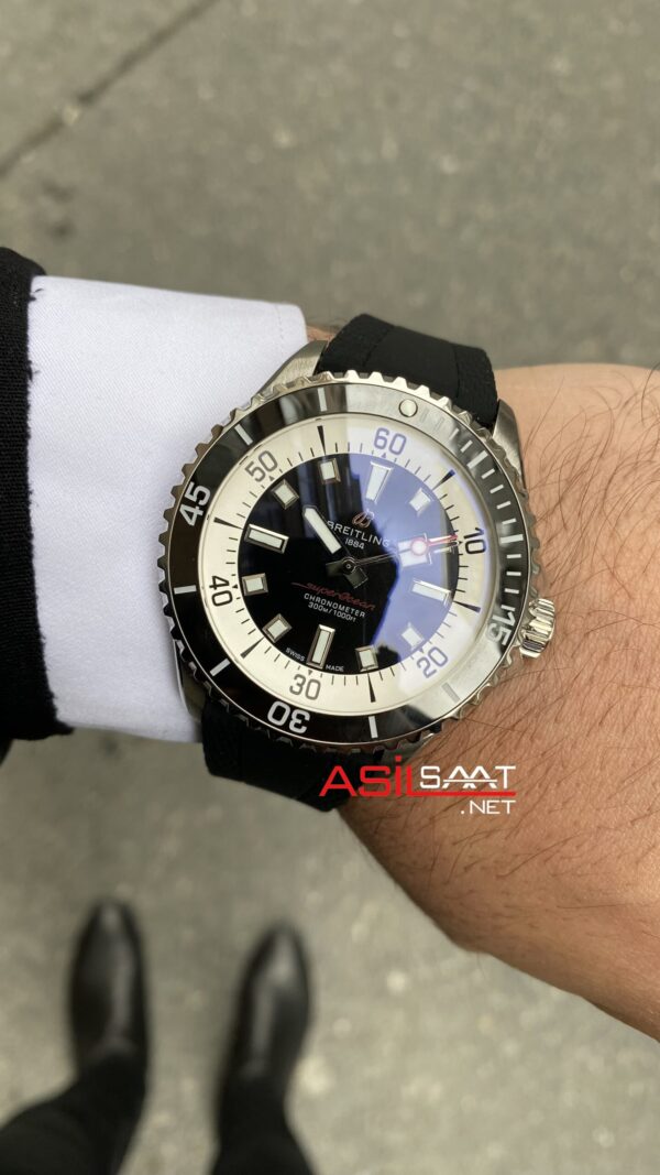 Breitling Superocean 44 mm Siyah Replika Saat