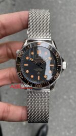 Omega Seamaster Diver 300m James Bond 007 Siyah Replika Saat