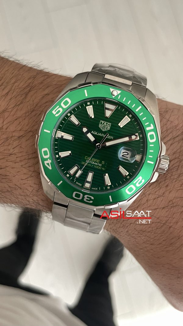 TAG Heuer Aquaracer Yeşil Replika Saat