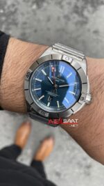 Breitling Chronomat GMT Mavi Replika Saat