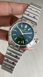 Breitling Chronomat GMT Yeşil Kadran 40mm Replika Saat