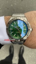 Breitling Chronomat GMT Yeşil Replika Saat