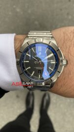 Breitling GMT Chronomat Siyah Replika Saat