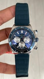 Breitling Super Chronomat B01 Chronograph AB0136 Mavi 44mm Erkek Kol Saati