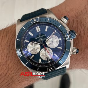 Breitling Super Chronomat B01 Chronograph AB0136 Mavi 44mm Erkek Kol Saati