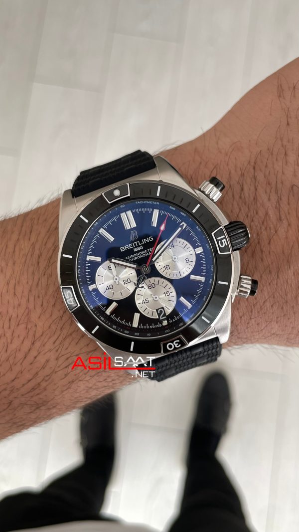 Breitling Super Chronomat B01 Chronograph AB0136 Siyah 44mm Erkek Kol Saati