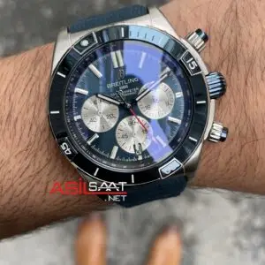 Breitling Super Chronomat Mavi B01 AB0136161C1S1 Replika Saat