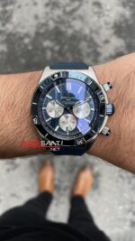 Breitling Super Chronomat Mavi B01 AB0136161C1S1 Replika Saat