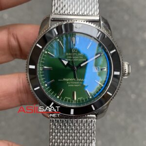 Breitling Superocean Heritage Yeşil Replika Saat