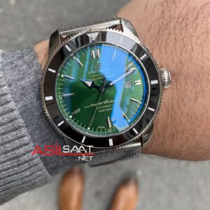 Breitling Superocean Heritage Yeşil Replika Saat