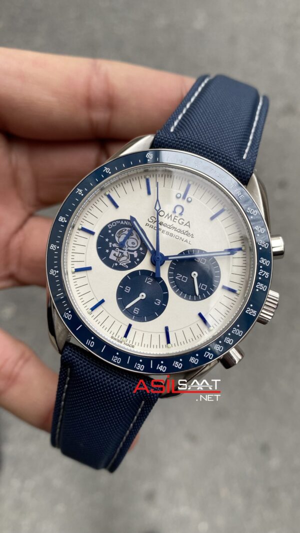 Omega Speedmaster Eyes On The Stars Mavi Replika Saat