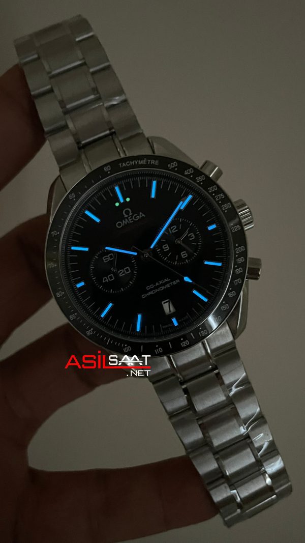 Omega Speedmaster Racing Siyah 43mm Replika Saat