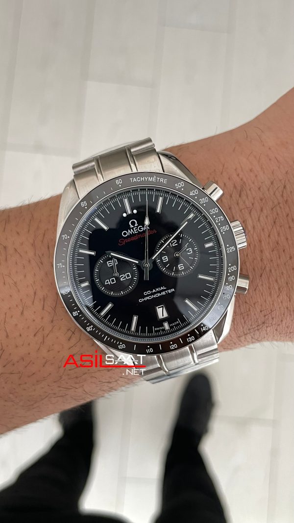 Omega Speedmaster Racing Siyah 43mm Replika Saat