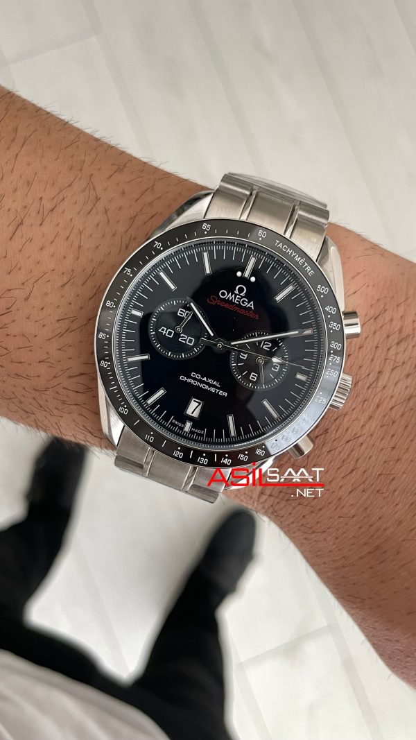 Omega Speedmaster Racing Siyah 43mm Replika Saat