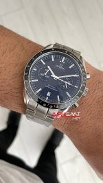 Omega Speedmaster Racing Siyah 43mm Replika Saat